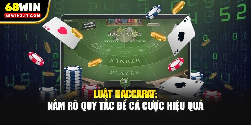 Luật Baccarat: Nắm Rõ Quy Tắc Để Cá Cược Hiệu Quả